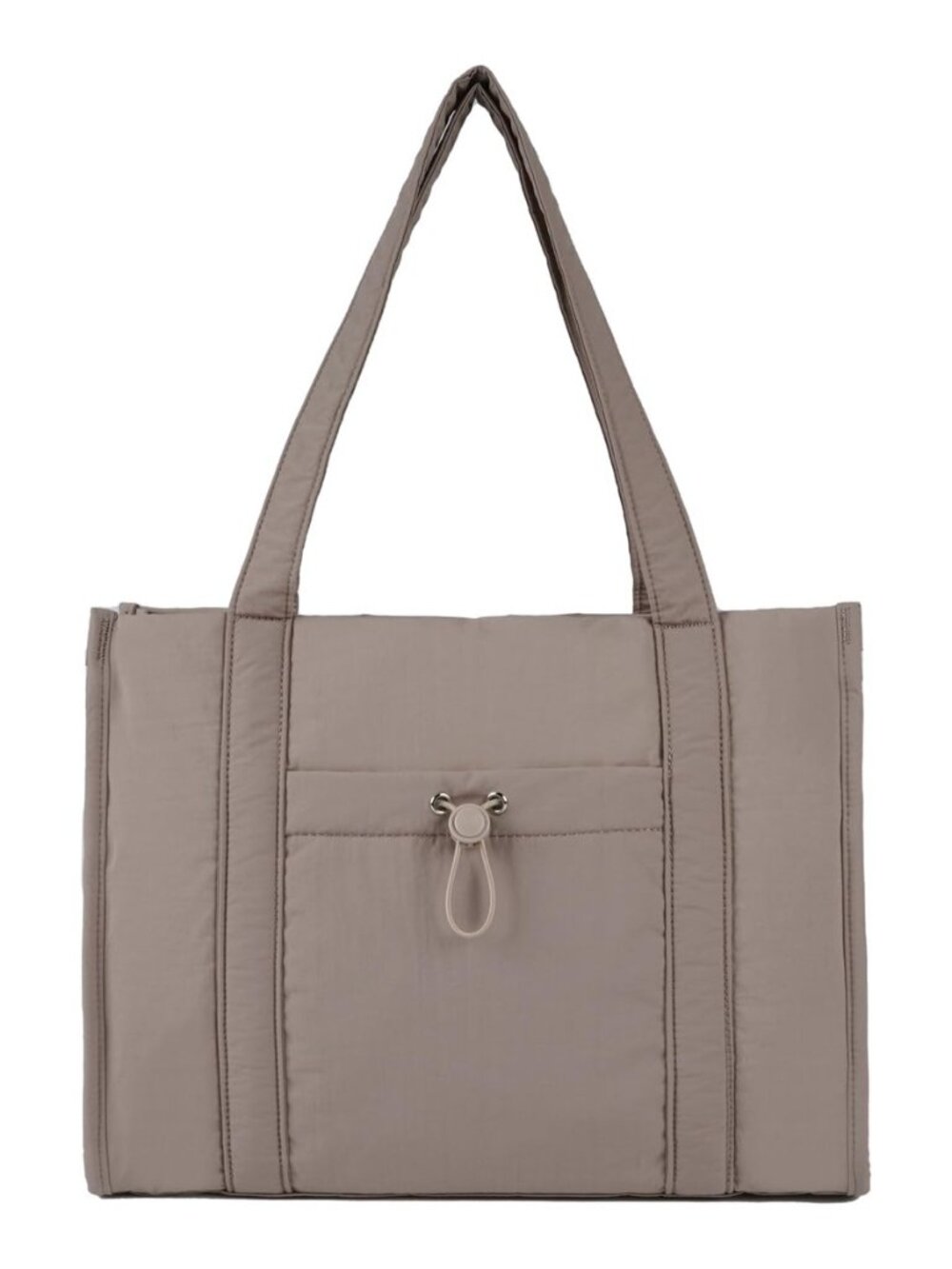 Puffer Boxy Tote Bag for Women, Crossbody Bag with Detachable Adjustable